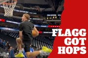 Cooper Flagg shocks Anthony Davis with a monster dunk