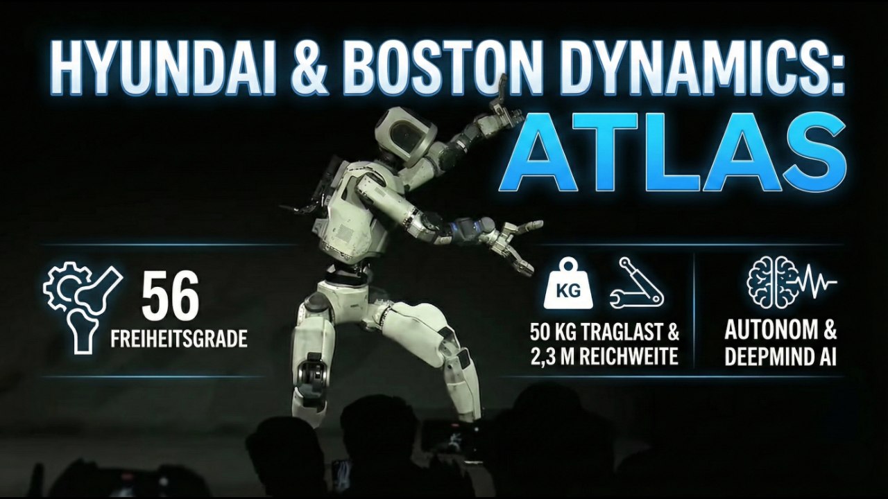 CES 2026: Atlas von Boston Dynamics & Hyundai mit DeepMind-AI vorgestellt
