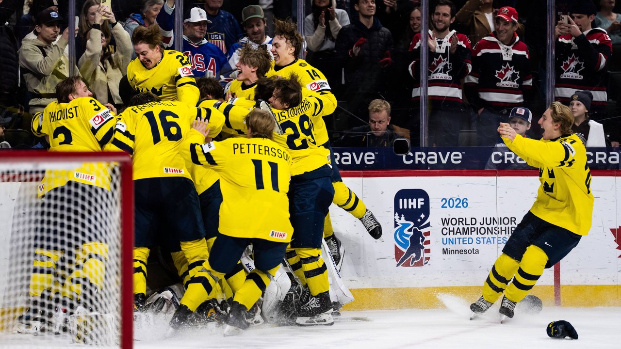Dramatische Schlussphase: Schweden holt sich Gold bei den Junioren