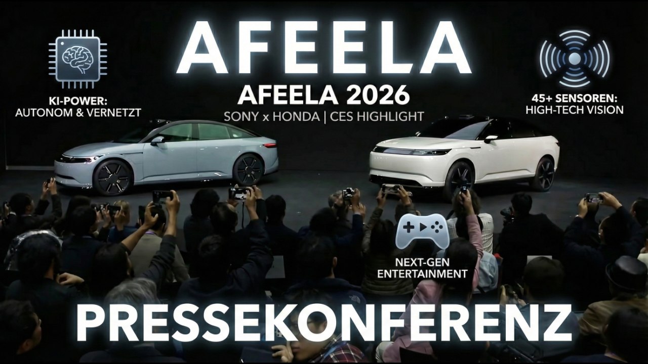 CES 2026 AFEELA Reveal: Autonom, vernetzt, visionär