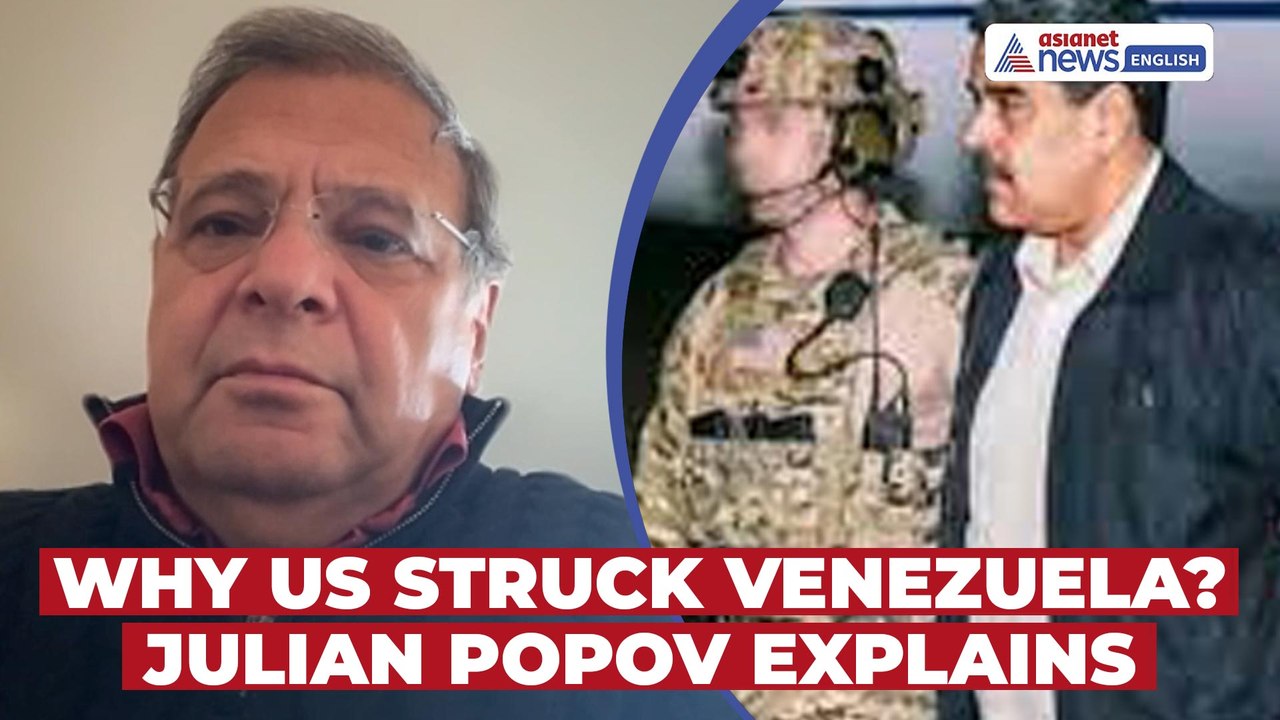 Julian Popov Explains Why US Struck Venezuela, Warns Of Dangerous Precedent