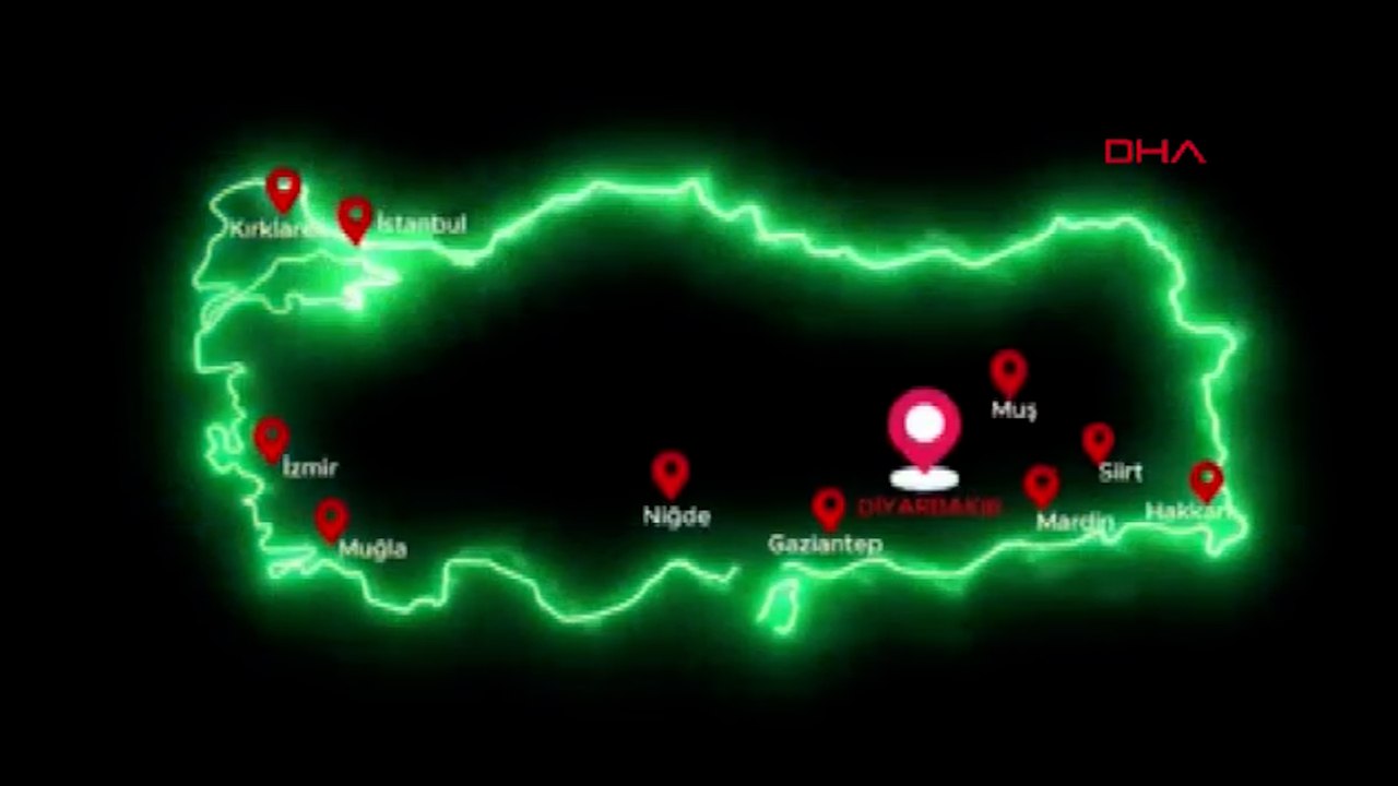 Diyarbakır merkezli 11 ilde 827 milyonluk ‘Sanal Kıskaç’ operasyonu