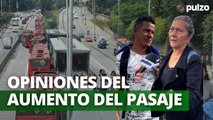 ¿Cómo afectaría a los usuarios el aumento de $150 en pasajes de Transmilenio? | Pulzo