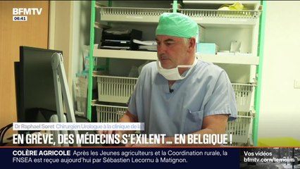 Certains médecins en grève s'exilent en Belgique pour ne pas être réquisitionnés