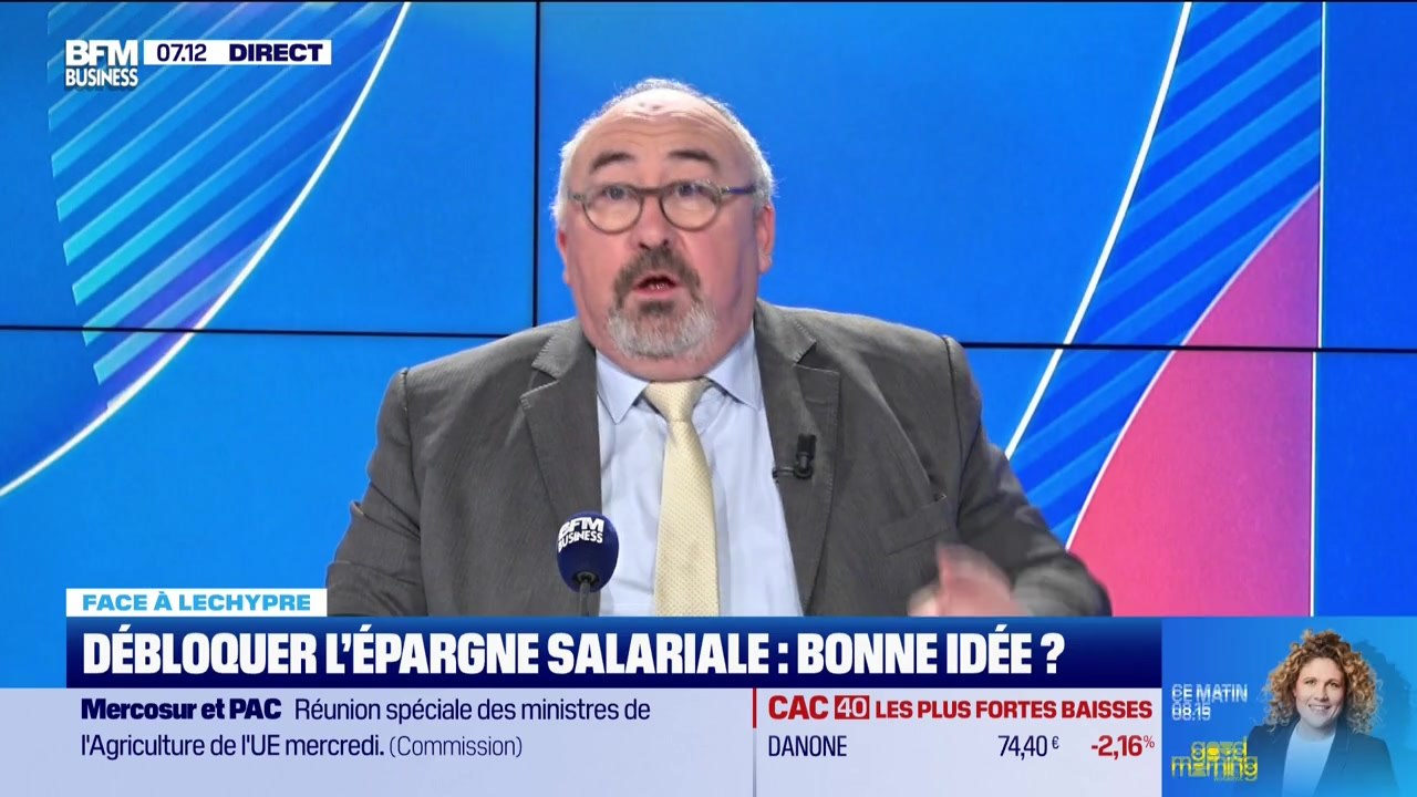 Emmanuel Lechypre face à Raphaël Legendre : Débloquer l'épargne salariale, bonne idée ? - 06/01