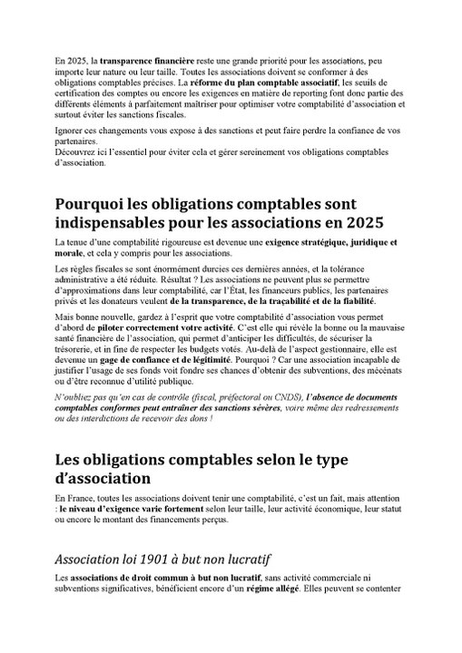 réforme du plan comptable associatif 2025