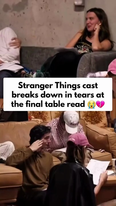 The Stranger Things cast turned emotional during the table read of the Season 5 finale, with tears marking a heartfelt goodbye. Cameras captured the poignant moment featuring Winona Ryder (Joyce Byers), Millie Bobby Brown (Eleven/Jane Hopper), Noah Schnap