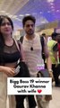 Gaurav Khanna heads to Dubai with his wife for a grand success party with Bigg Boss 19 contestants