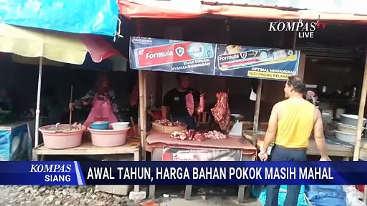 Harga Daging & Cabai Masih Mahal di Awal 2026, Begini Kata Pedagang | KOMPAS SIANG