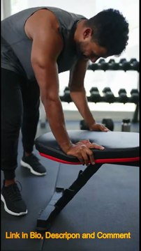 Yoleo Adjustable Weight Bench – Foldable Full-Body Strength Training Bench