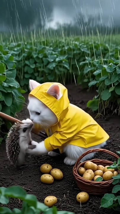 Cute cat animation cartoon #fotyou#page# viral video #