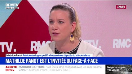 Travail des boulangers le 1er mai: "Je ne suis pas d'accord avec le fait que ce jour (...) puisse souffrir de dérogations telles que celle-ci", affirme Mathilde Panot (LFI)