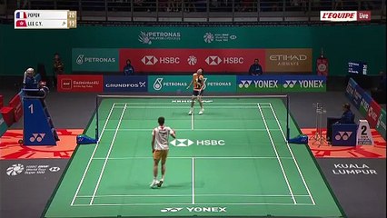 Le replay de Christo Popov - Lee Cheuk Yiu - Badminton