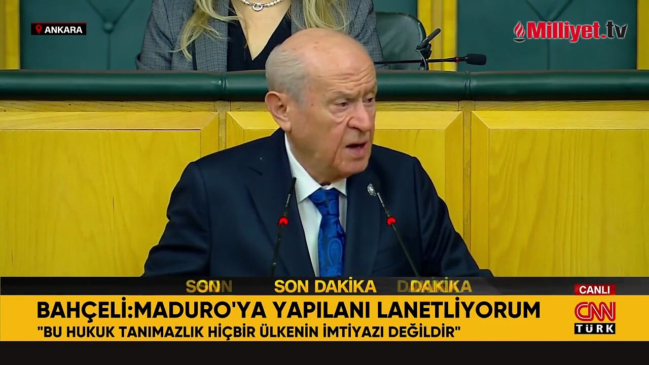 Bahçeli'den Maduro açıklaması: Şimdi anlaşıldı mı Terörsüz Türkiye'deki ısrarımız?