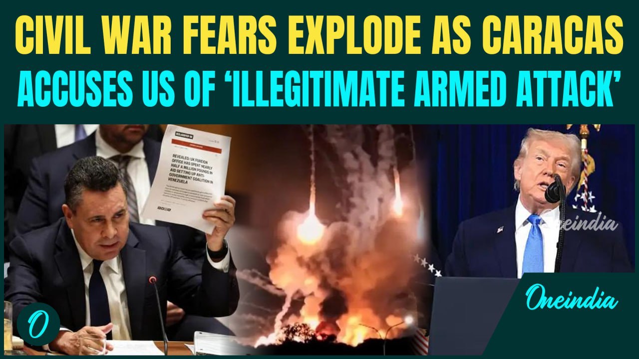 Venezuela Civil War: Venezuela Accuses Trump Of ‘Illegitimate Armed Attack’, SLAMS Maduro’s Capture