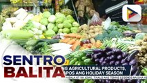 Presyo ng ilang agricultural products, bumaba matapos ang holiday season | ulat ni Gab Villegas