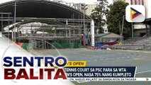 Ipinapagawang tennis court sa PSC para sa WTA 125 Philippine Women's Open, nasa 75% nang kumpleto | ulat ni Paolo Salamatin - PTV Sports