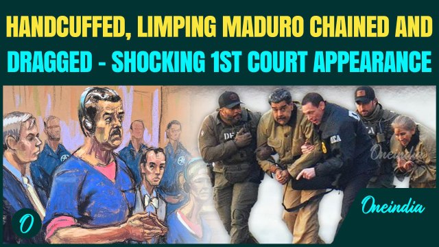 HANDCUFFED Maduro SHOUTS ‘I’m Venezuela’s President’| CHILLING Details of What Maduro Said in Court
