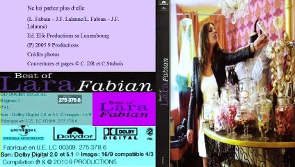 LARA FABIAN — Ne lui parlez plus d'elle — (L. Fabian – J.F. Lalanne/L. Fabian – J.F. Lalanne) – (2005) | CD-2 : Best of LARA FABIAN – (de Lara Fabian)