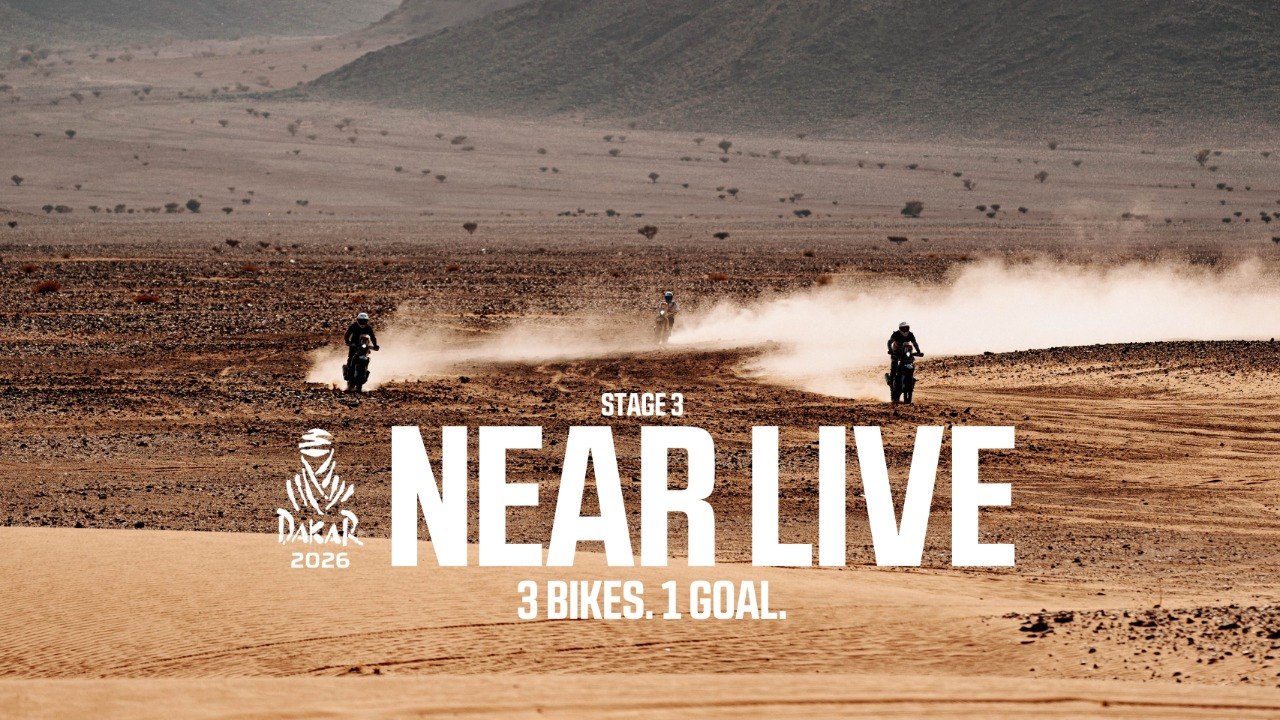 Dakar 2026 - Stage 3 - 3 bikes. 1 goal.