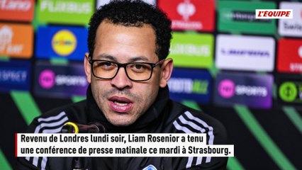 L'entraîneur de Strasbourg Liam Rosenior annonce son départ pour rejoindre Chelsea - Foot - Ligue 1