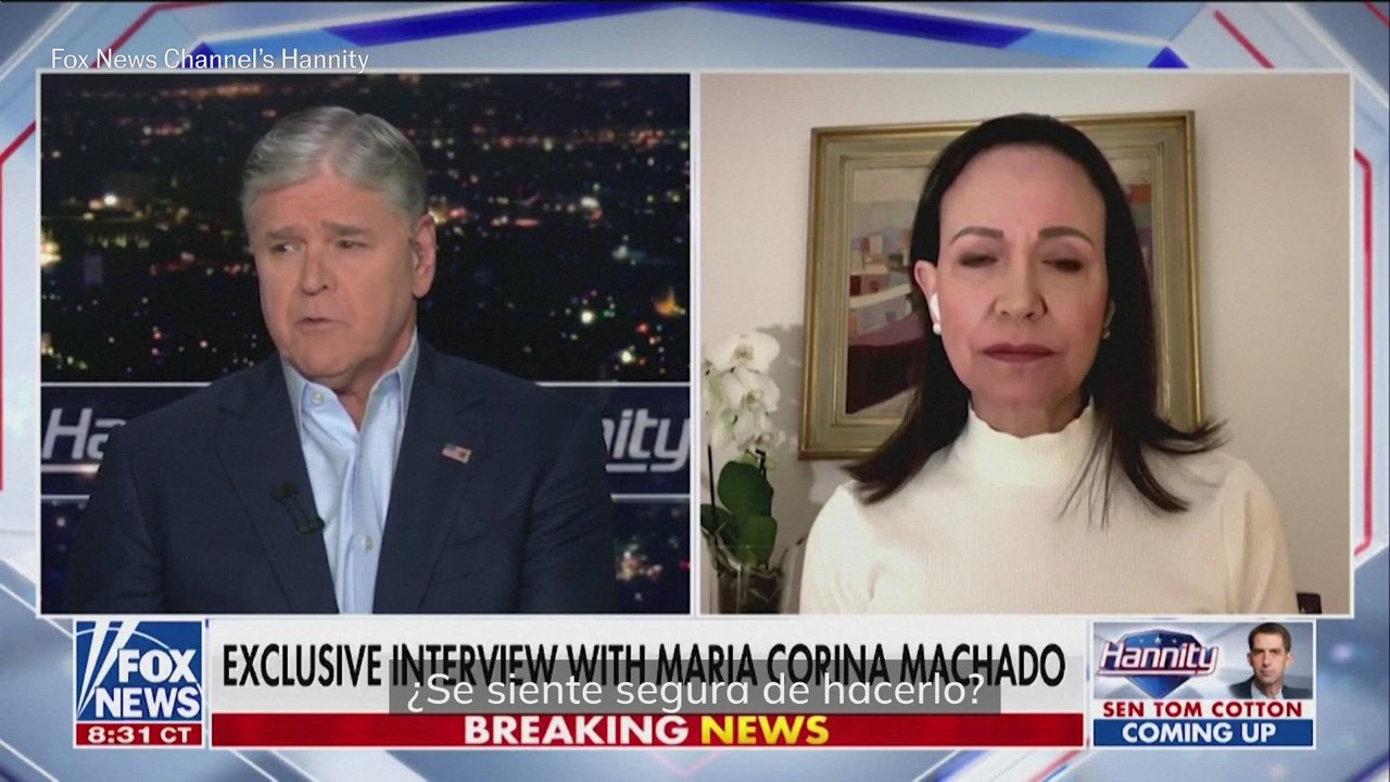 María Corina Machado: "Planteo volver a Venezuela lo antes posible"