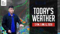 Today's Weather, 5 P.M. | JAN. 6, 2026