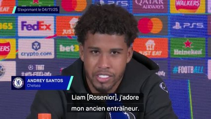 Chelsea - Andrey Santos : "J’adore Rosenior, je regarde toujours les matches de Strasbourg"