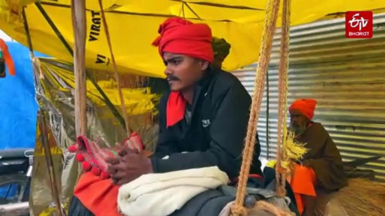 UP: Young Sadhu Standing on One Foot for '7 Years' Draws Attention At Magh Mela