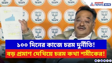 ১০০ দিনের কাজে চরম দুর্নীতি! বড় প্রমাণ দেখিয়ে কী বললেন শমীক?