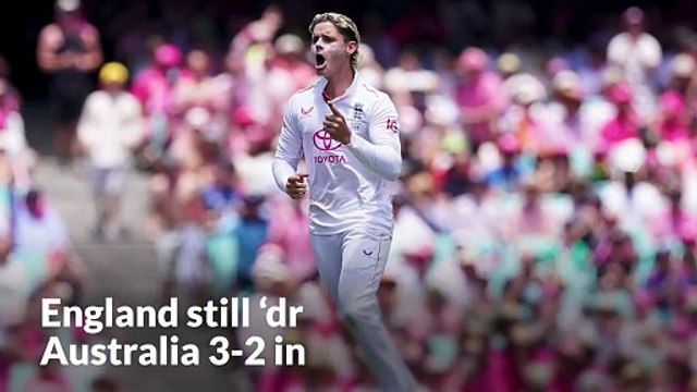 England still ‘driven’ to leave Australia 3-2 in Ashes, says Bethell