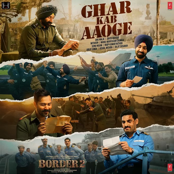 Ghar Kab Aaoge  From  BORDER 2
