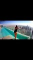 Unbelievable Rooftop Pool Moment Caught on Camera
