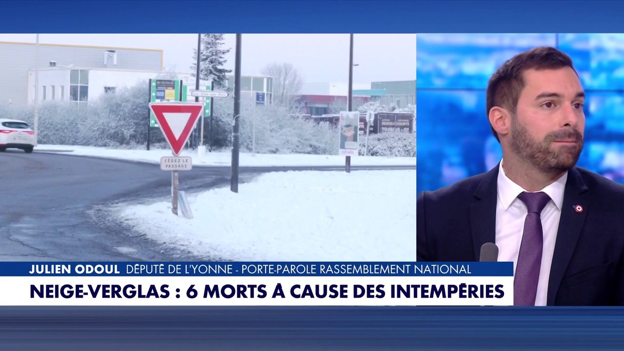Julien Odoul : «Le problème n’est pas la chute de neige mais la chute du politique dans notre pays»