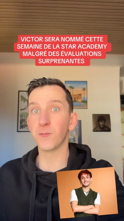 VICTOR SERA NOMMÉ CETTE SEMAINE | STAR ACADEMY 2025 ⭐️