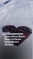 Skiers Form Giant Heart to Honor Swiss Resort Victims