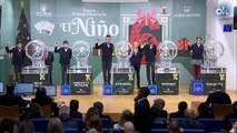 Primer, segundo y tercer premio de la Lotería del Niño 2026