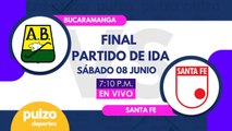 🔴 EN VIVO: Bucaramanga vs Santa Fe - Final fútbol colombiano | Pulzo Deportes