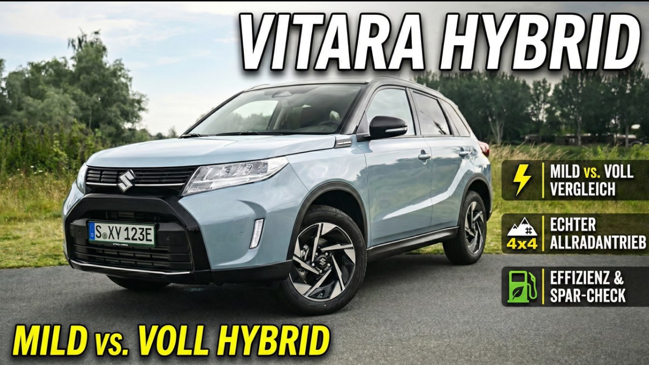 Hybrid oder nicht? So fährt der Suzuki Vitara mit E-Power wirklich