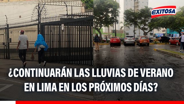 ¿Continuarán las lluvias de verano en Lima en los próximos días? Esto dijo el Senamhi