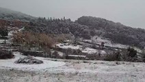 Neve a Livorno, fiocchi bianchi alla Valle Benedetta