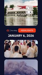 Today’s headlines: Malacañang, 2025 budget, Mayon Volcano | The wRap | January 6, 2026