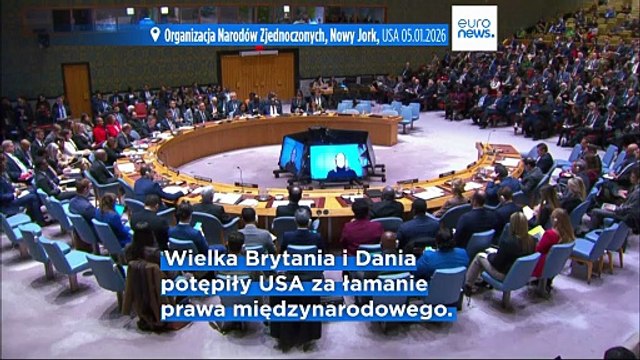 Sojusznicy i wrogowie USA potępiają interwencję Trumpa w Wenezueli na posiedzeniu Rady Bezpieczeństwa ONZ