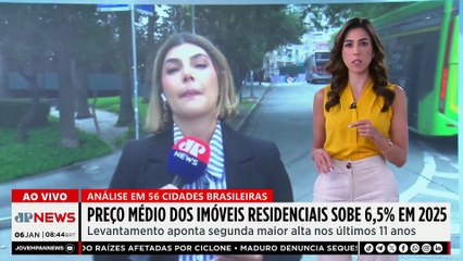 Preços de imóveis residenciais sobem 6,52% em 2025