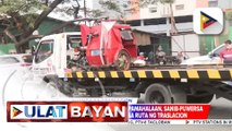 MMDA, LTO, at PCG, magkakatuwang na nagsagawa ng clearing operations sa ruta ng Traslacion 2026 | ulat ni Bernard Ferrer