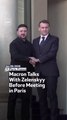 Macron Talks With Zelenskyy Before Meeting in Paris