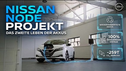 Mit Solar und Second-Life-Akkus: Nissan zeigt Zukunft der E-Mobilität