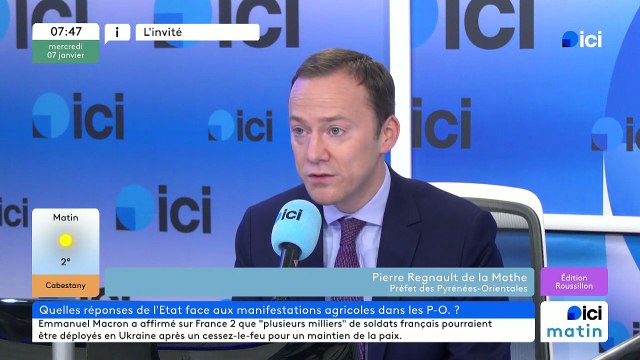 Pierre Regnault de la Mothe, préfet des Pyrénées-Orientales, invité d'ici Roussillon