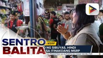 Ilang retailers sa Marikina Public Market, pinagpapaliwanag ng D.A. dahil sa hindi pagsunod sa MSRP sa sibuyas | ulat ni Gab Villegas