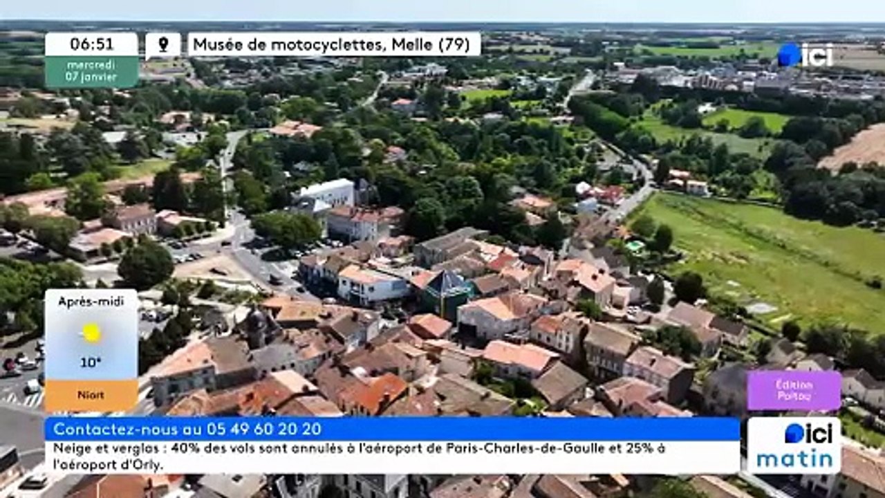 07/01/2026 - ici matin par ici Poitou en vidéo
